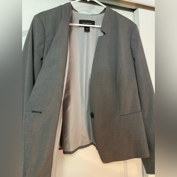 Anne Taylor Business Jacket-size 14 - Picture 3 of 5